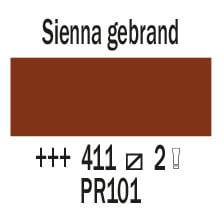 Cobra Artist Water Vermengbare Olieverf Tube 40 ml Sienna Gebrand 411