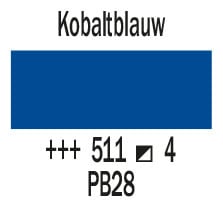 Cobra Artist Water Vermengbare Olieverf Tube 40 ml Kobaltblauw 511