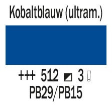 Cobra Artist Water Vermengbare Olieverf Tube 150 ml Kobaltblauw (Ultramarijn) 512