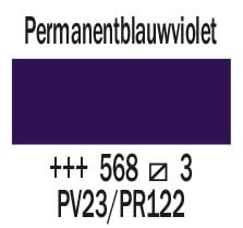 Cobra Artist Water Vermengbare Olieverf Tube 40 ml Permanentblauwviolet 568