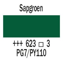 Cobra Artist Water Mixable Oil Paint Tube 40 ml Sap Green 623