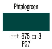 Cobra Artist Water Vermengbare Olieverf Tube 40 ml Phtalogroen 675