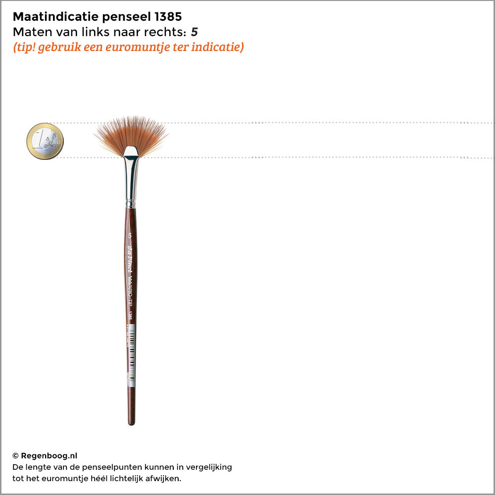 Da Vinci Vario-Tip synthetisch 1385 waaier