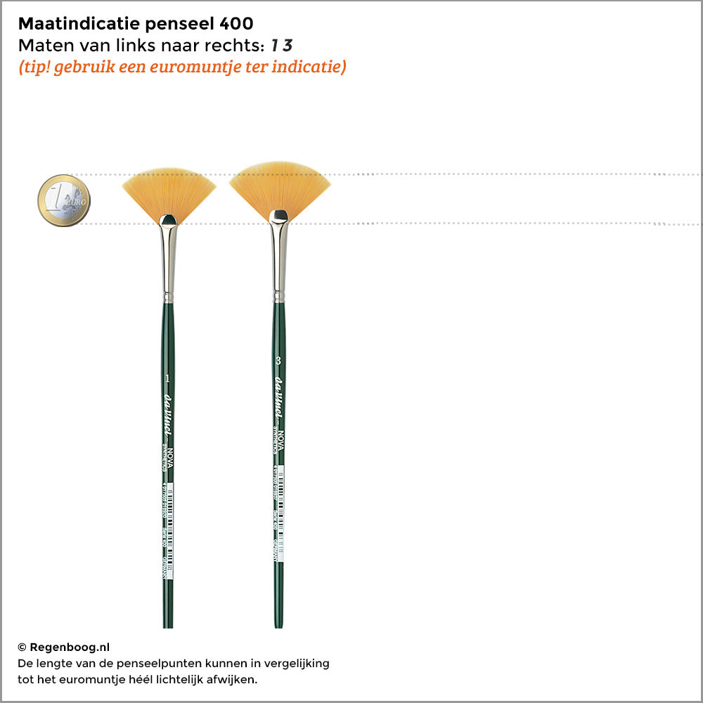 Da Vinci Nova synthetisch 400 waaier