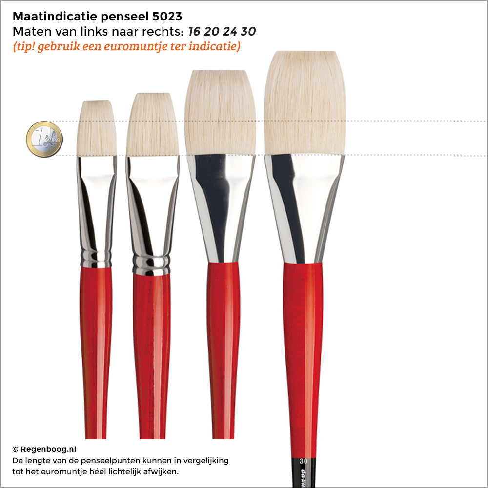 Maestro 2 pig hair brush 5023 flat