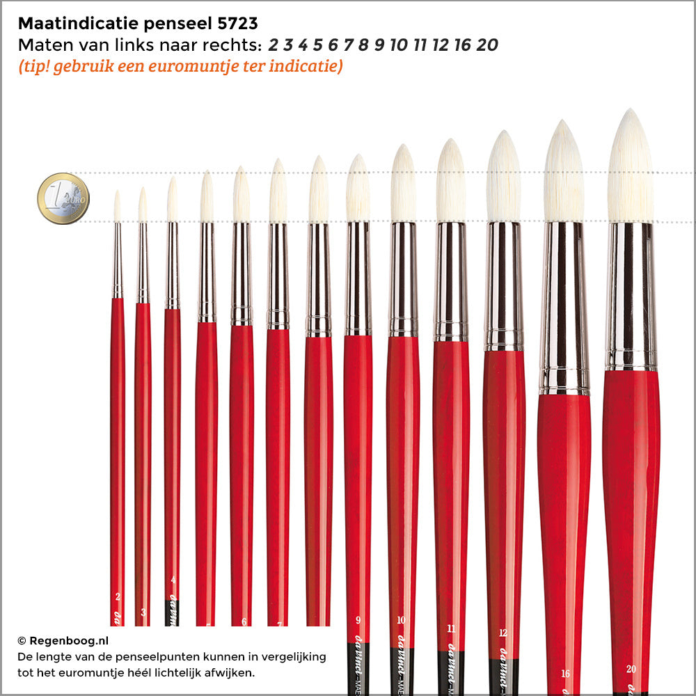 Da Vinci Maestro 2 Varkenshaar 5723 rond