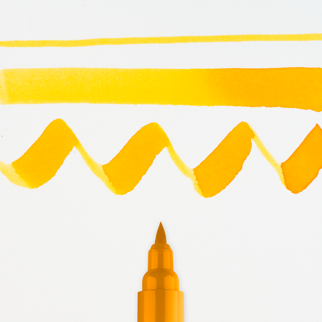 Ecoline Brush Pen Dark Yellow 202