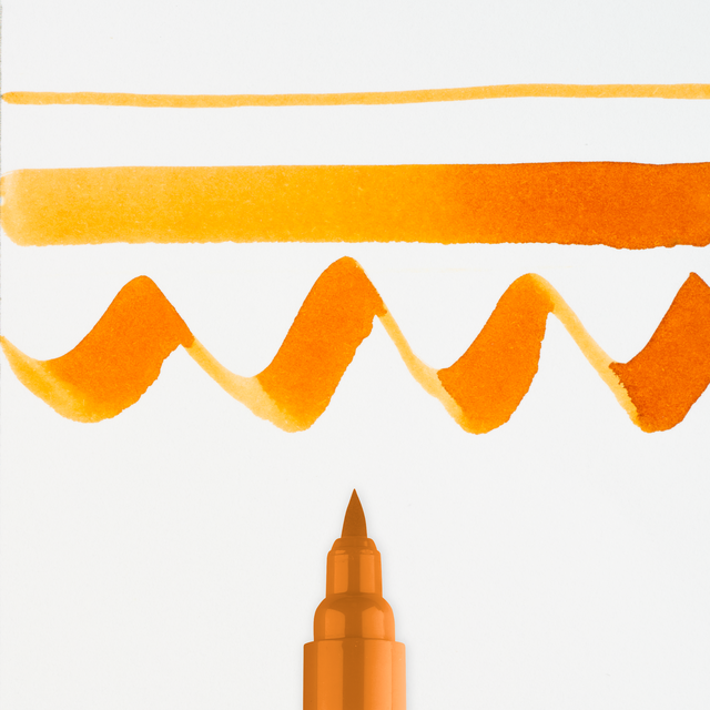 Ecoline Brush Pen Saffron Yellow 245