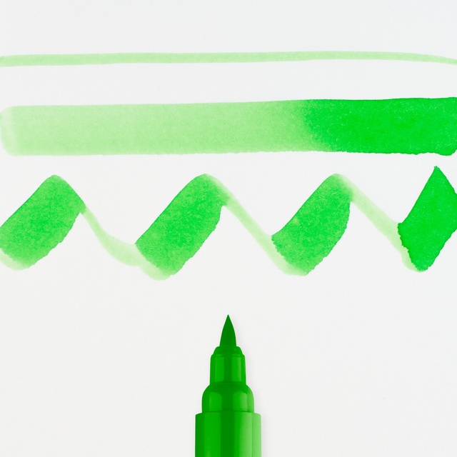 Ecoline Brush Pen Green 600
