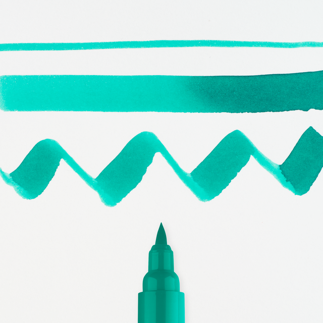 Ecoline Brush Pen Dark Green 602
