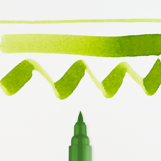 Ecoline Brush Pen Bronze Green 657