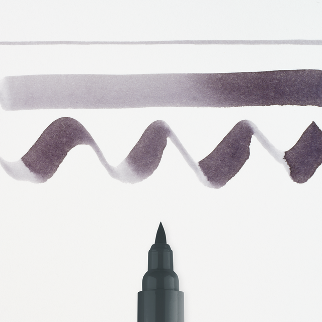 Ecoline Brush Pen Dark Gray 706