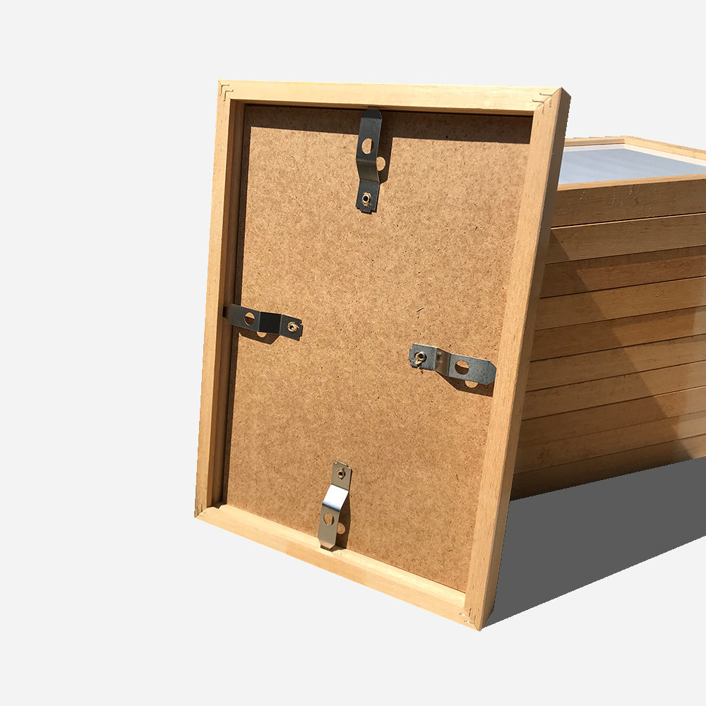 Partij Hardhout wissellijsten blank A - 31 x 24x30