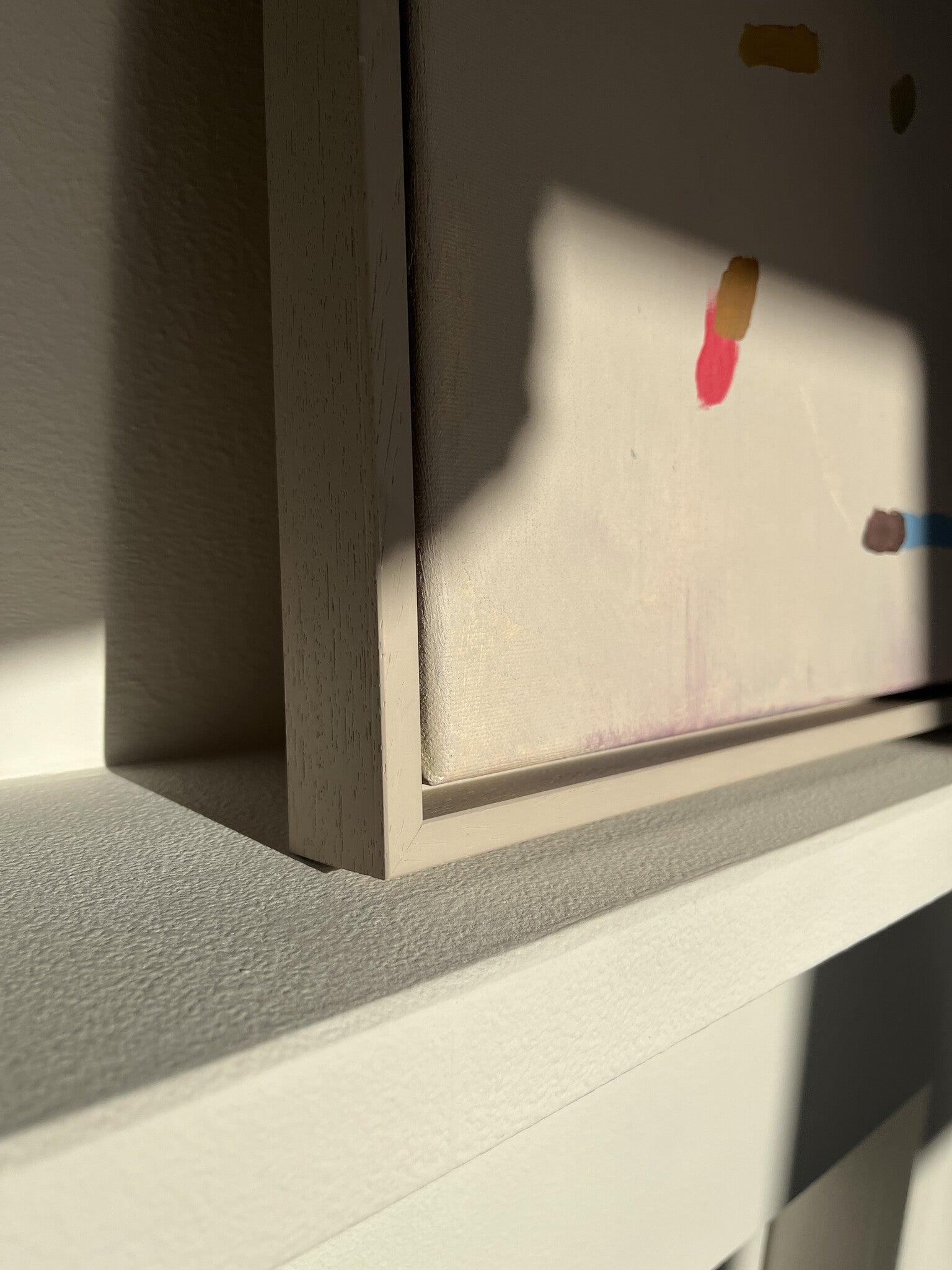 Baklijst beige roze