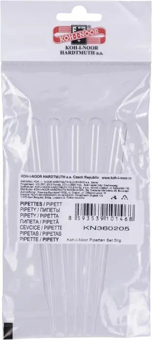 Koh-I-Noor Pipetten Set 5 delig