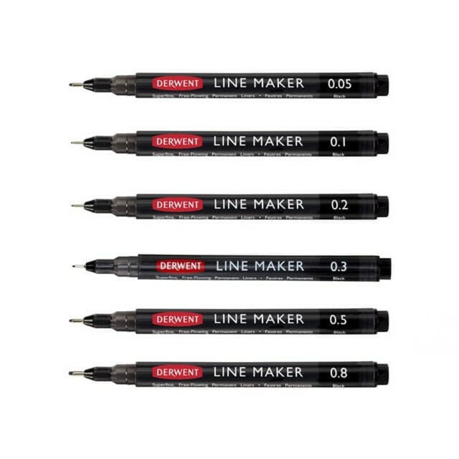 Derwent Line Maker Fineliner black