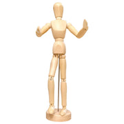 Modelpop hout 30cm man