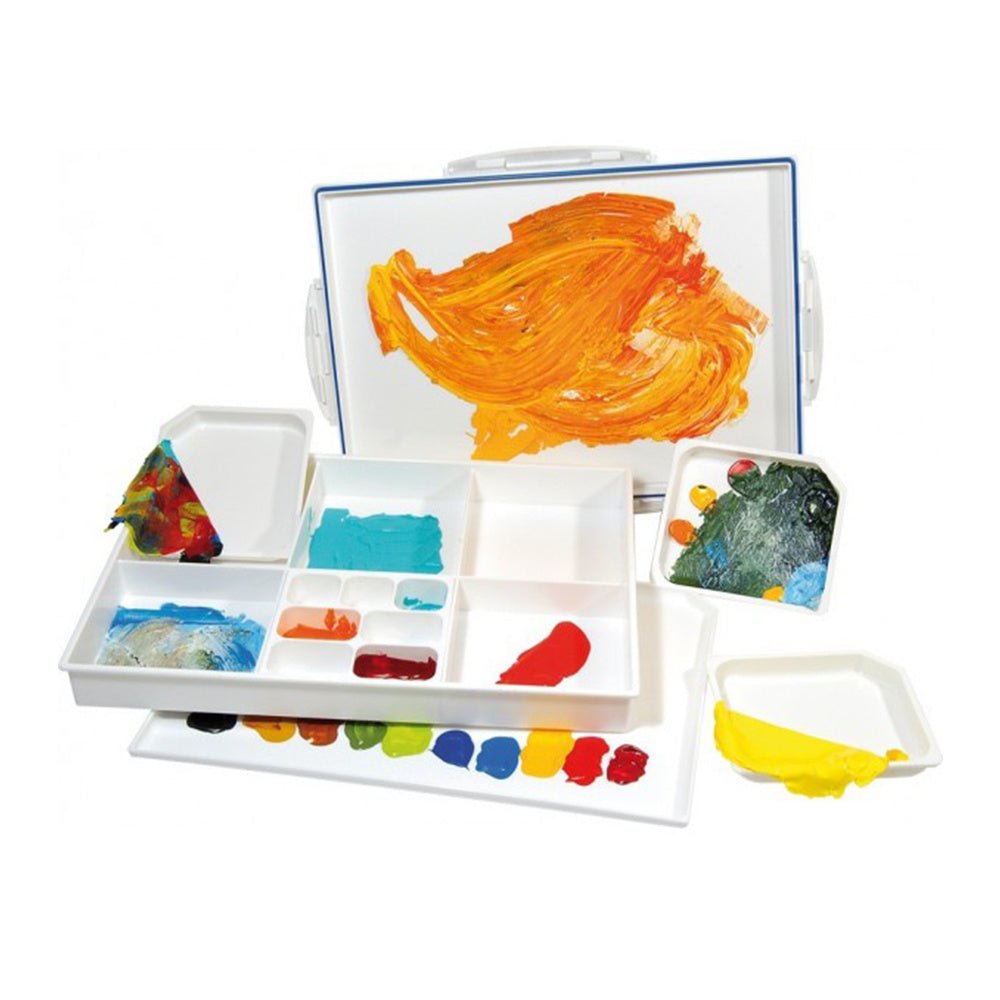 Acrylic paint palette box model 1