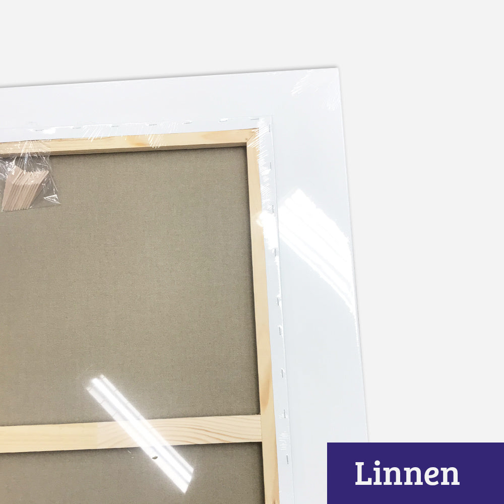 Schildersdoek aanbieding Linnen 120x150 x 2