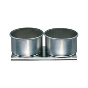 Double aluminum pallet cap