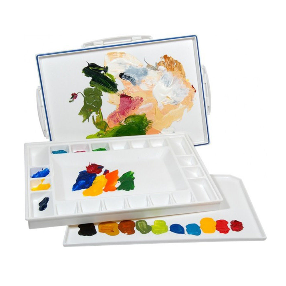 Acrylic paint palette box model 2
