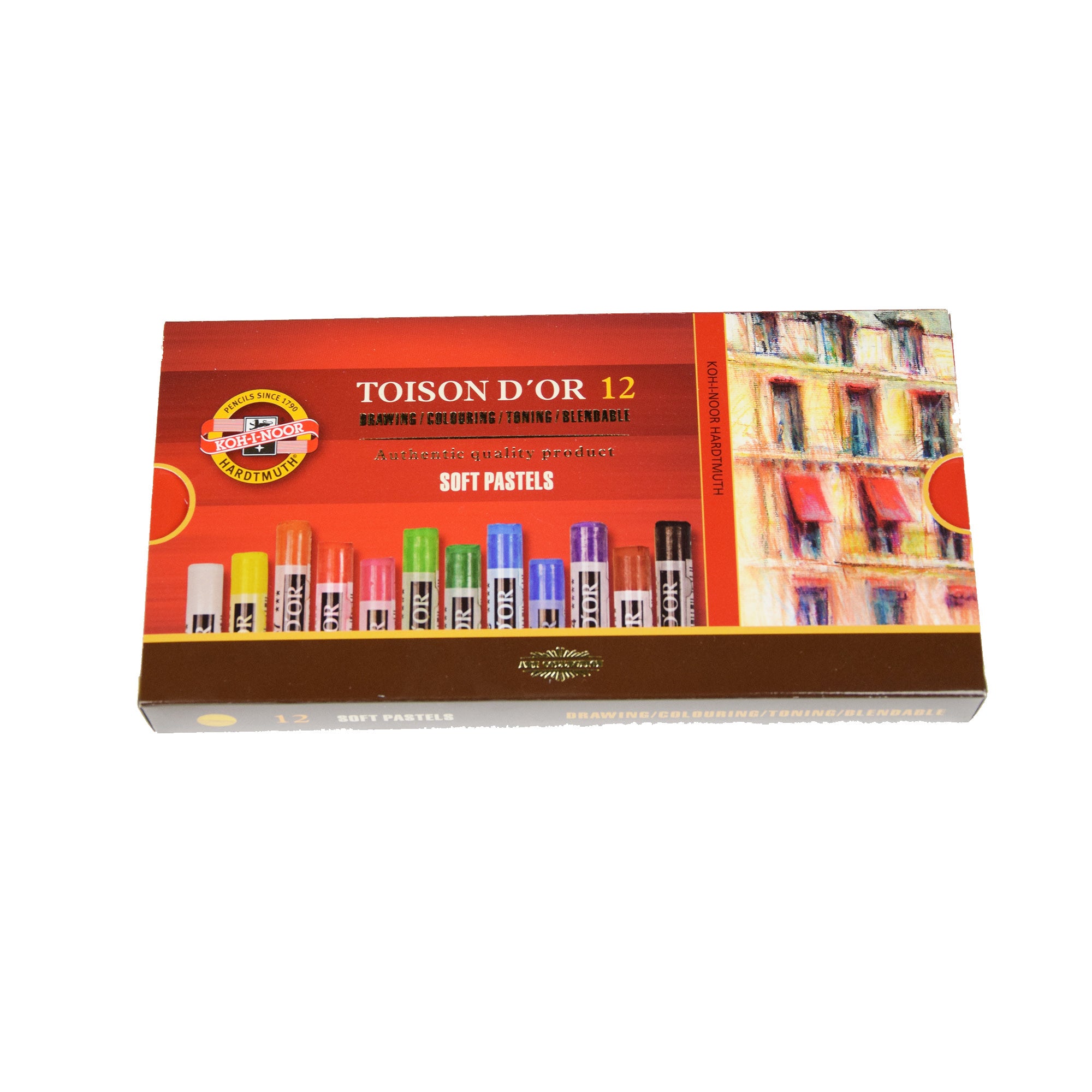 Pastel set Toison D'or 12 sticks