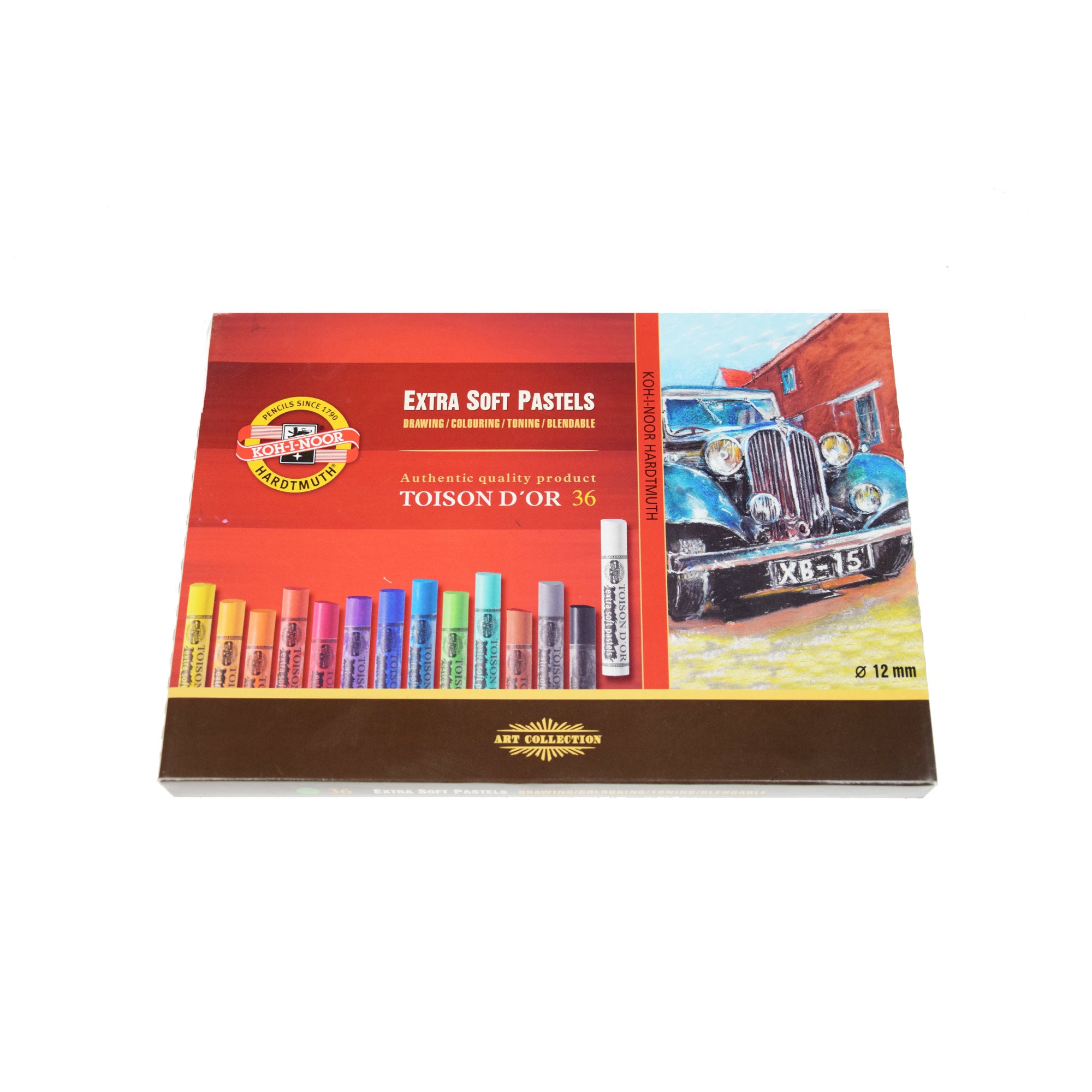 Pastel set Toison D'or 36 sticks