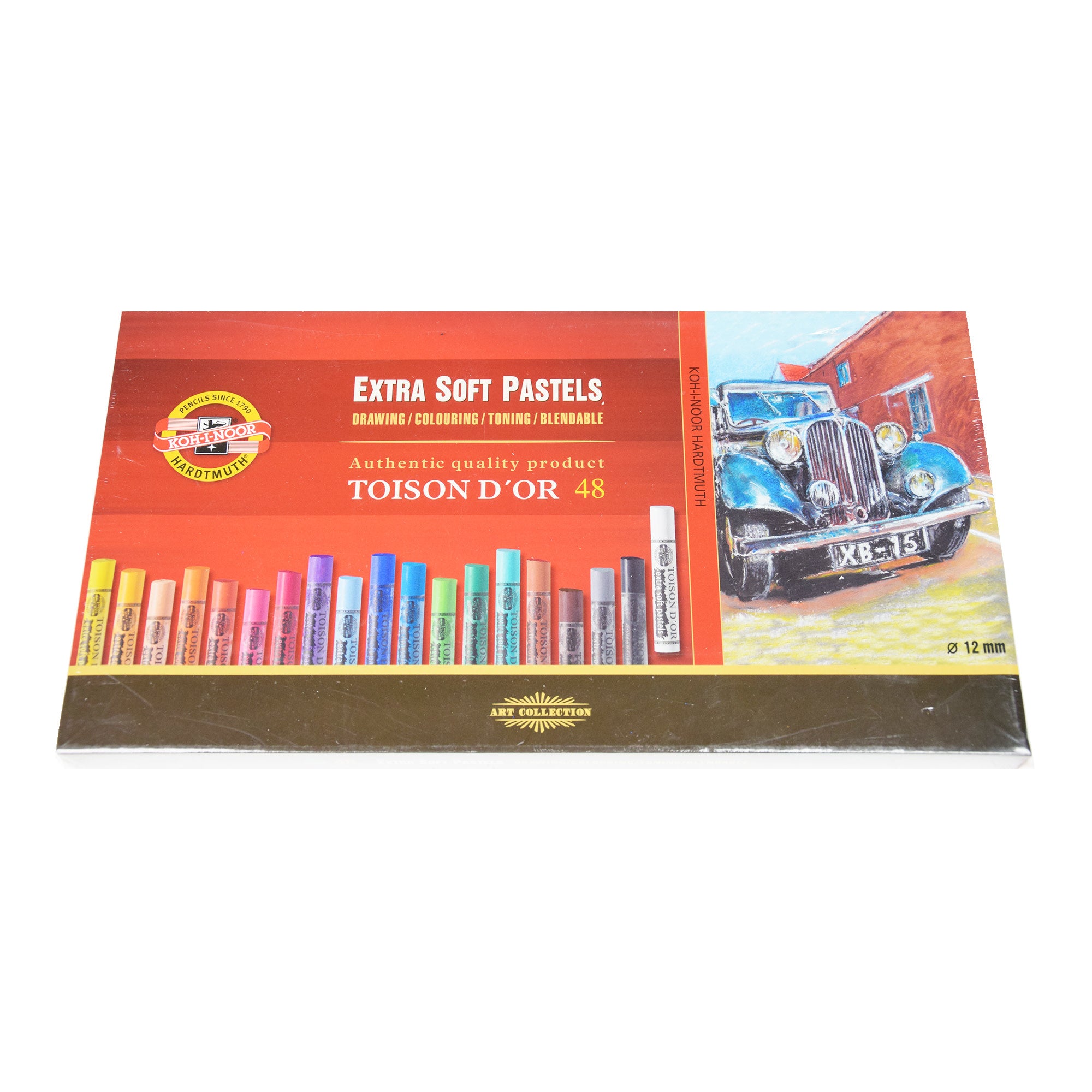 Pastel set Toison D'or 48 sticks