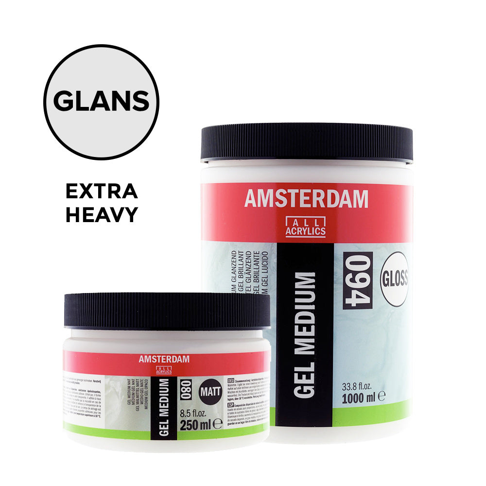Extra heavy gel medium Glossy pot 021