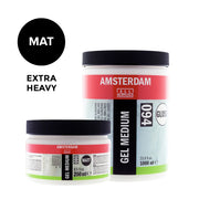Extra heavy gel medium Mat pot 021