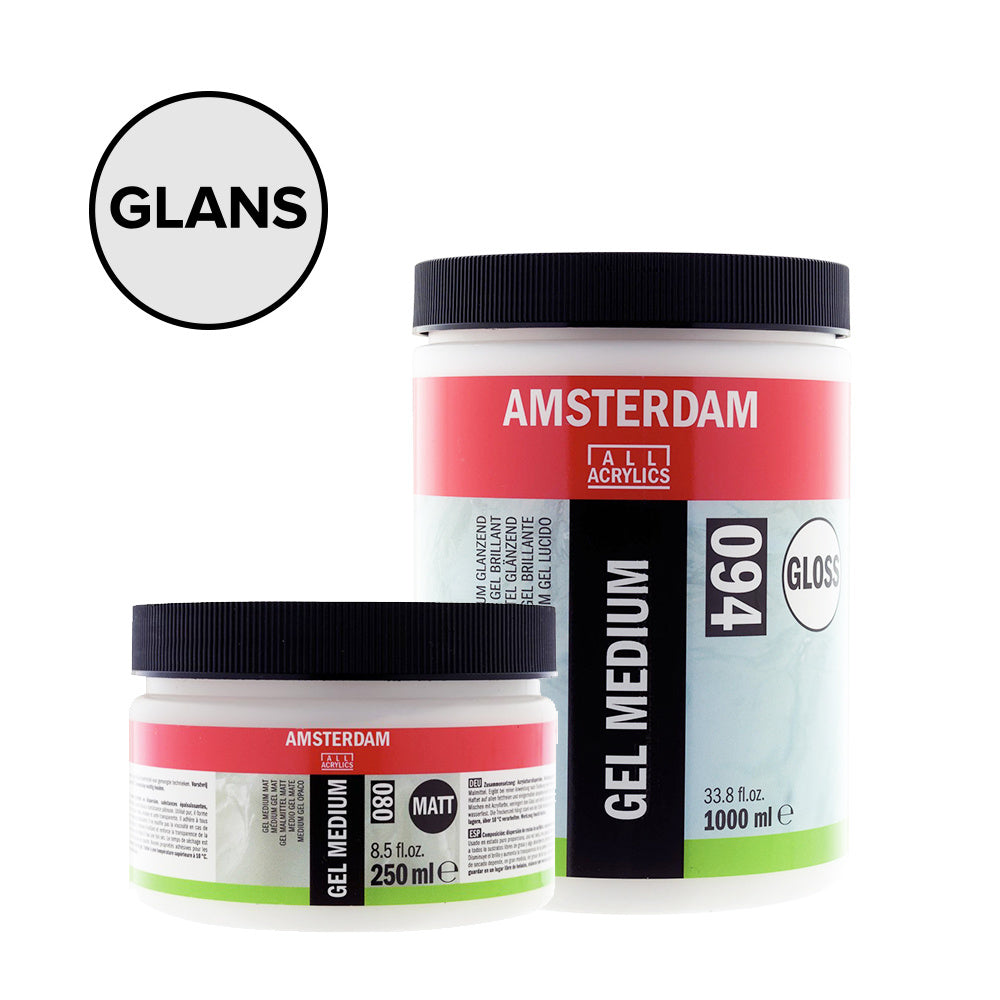 Gel medium Gloss pot 094