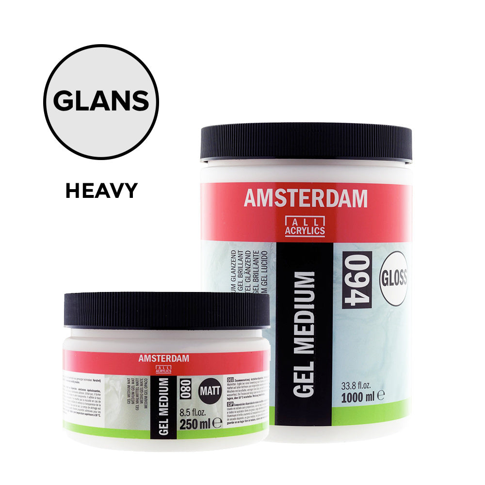 Heavy gel medium Gloss pot 015
