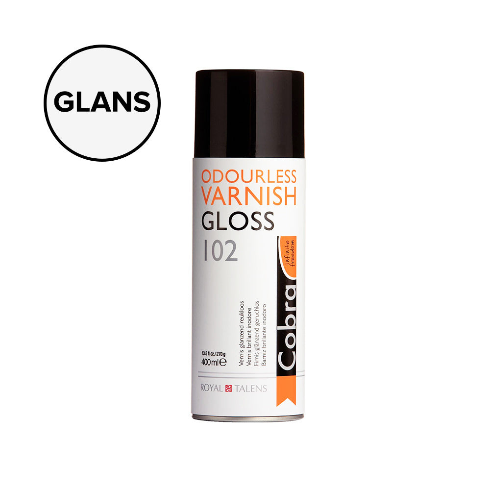 Painting (final) varnish spray can Gloss 102 400ml