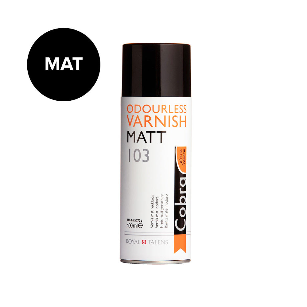 Painting (final) varnish spray can matt 103 400ml