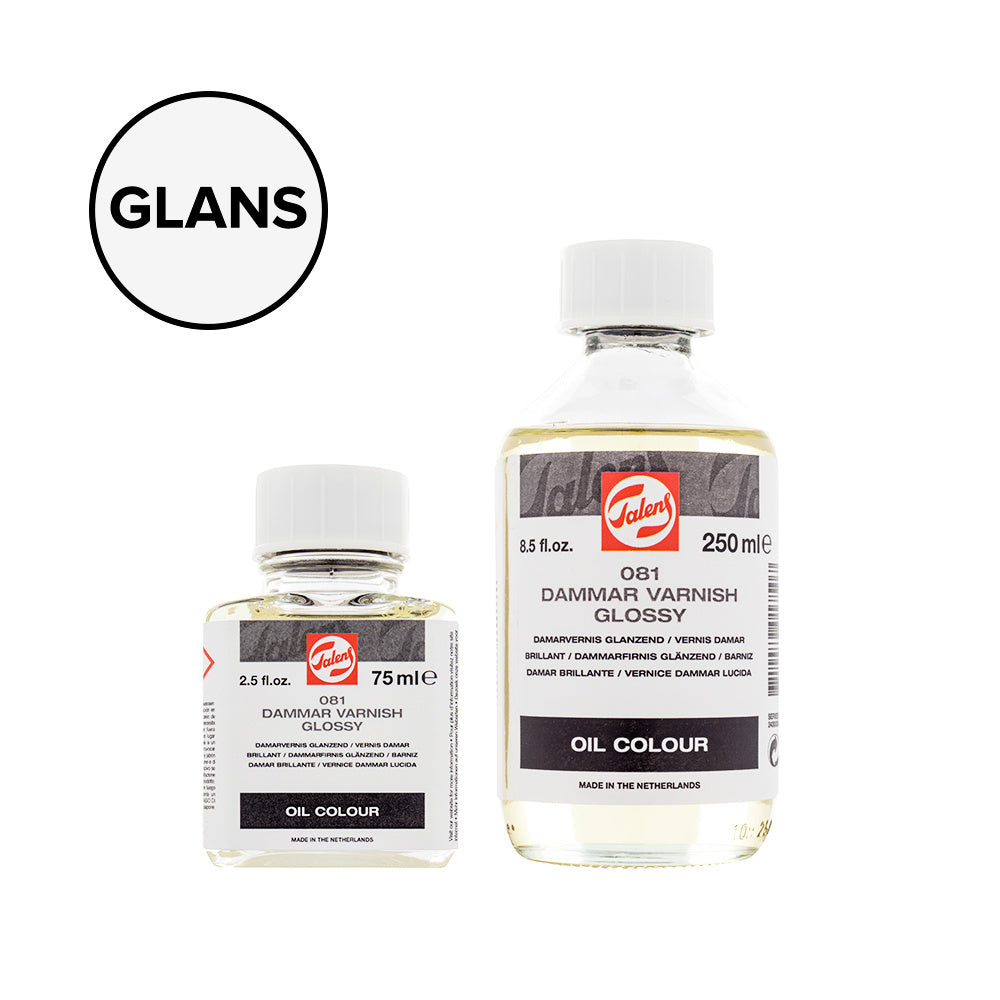 Damar (lock) varnish Glossy bottle 081
