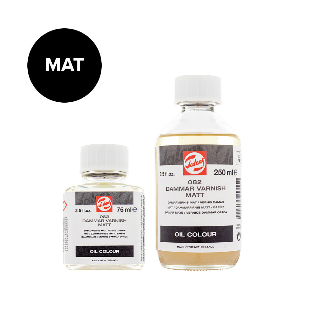 Damar (lock) varnish Matt bottle 082