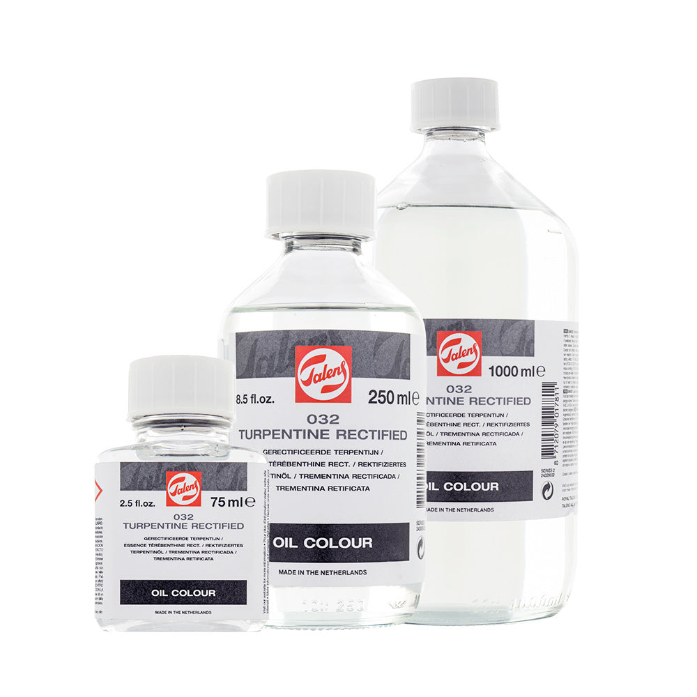 Gerectificeerde terpentijn fles 032