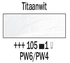 Rembrandt Oil Paint Tube 40 ml Titanium White (Safflower Oil) 105