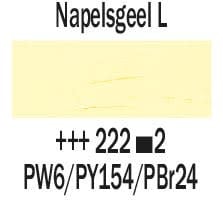 Rembrandt Olieverf Tube 40 ml Napelsgeel Licht 222