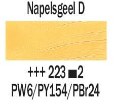 Rembrandt Olieverf Tube 40 ml Napelsgeel Donker 223