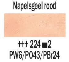 Rembrandt Olieverf Tube 40 ml Napelsgeel Rood 224