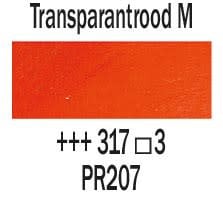 Rembrandt Olieverf Tube 40 ml Transparantrood Middel 317