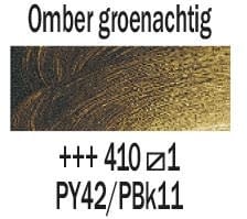 Rembrandt Olieverf Tube 40 ml Omber Groenachtig 410