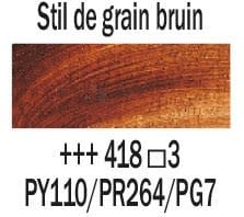 Rembrandt Olieverf Tube 40 ml Stil de Grain Bruin 418