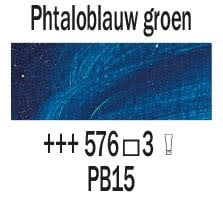 Rembrandt Olieverf Tube 40 ml Phtaloblauw Groenachtig 576