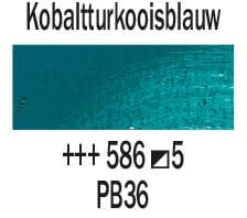 Rembrandt Olieverf Tube 40 ml Kobalt-Turkooisblauw 586