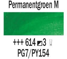 Rembrandt Olieverf Tube 40 ml Permanentgroen Middel 614