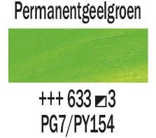Rembrandt Olieverf Tube 40 ml Permanentgeelgroen 633