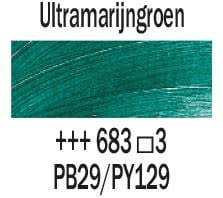 Rembrandt Olieverf Tube 40 ml Ultramarijngroen 683