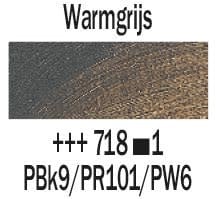 Rembrandt Olieverf Tube 40 ml Warmgrijs 718